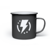 White Enamel Mug - Image 3